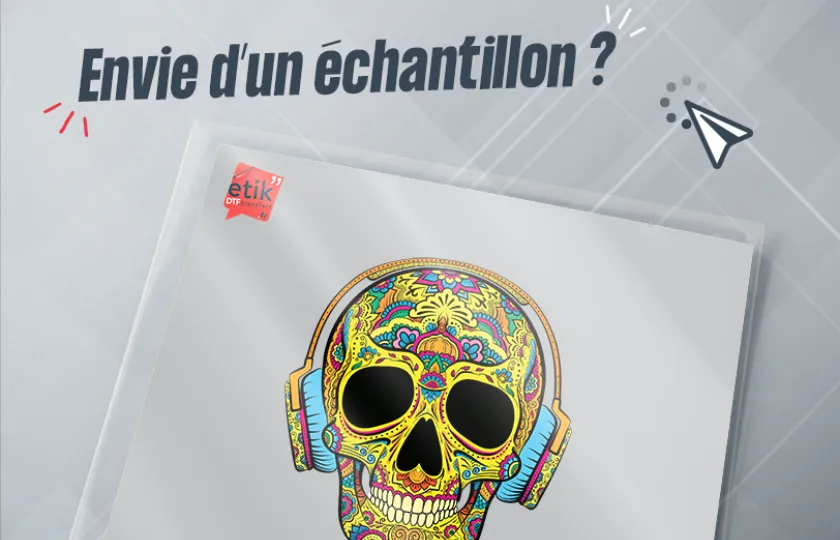 Echantillon DTF