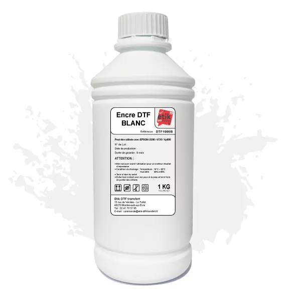 Encre DTF Blanc