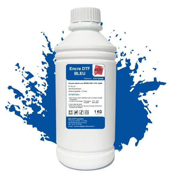 Encre DTF Bleu