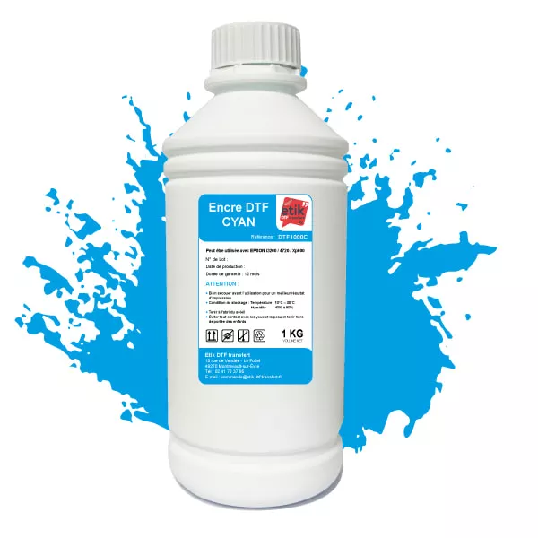 Encre DTF Cyan