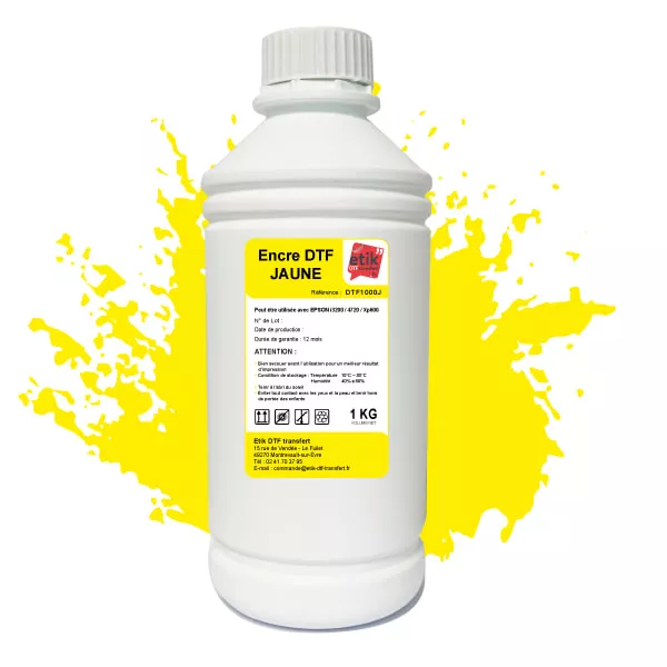 Encre DTF jaune