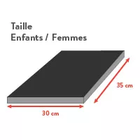 Plaque enfant et femme